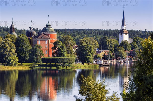 Gripsholm Castle by Lake Maelaren