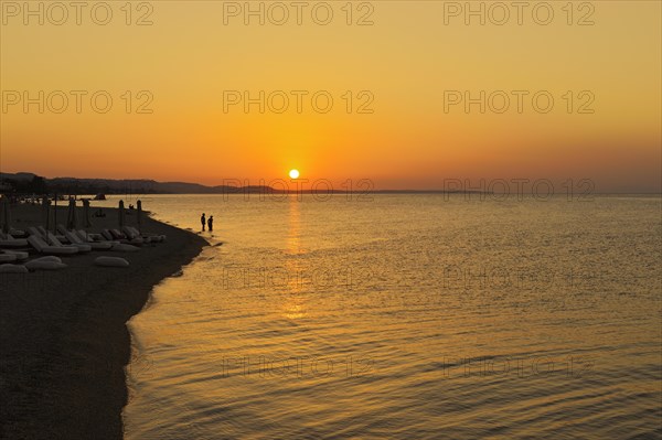 Beach sunset