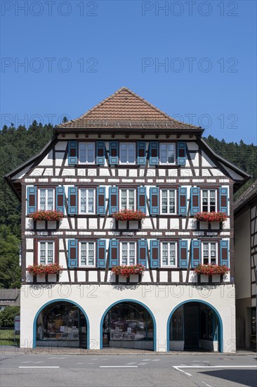 Half-timbered house