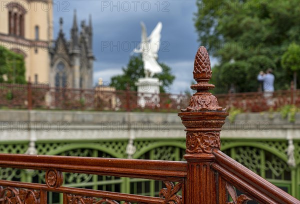 Staircase railing at the Orangery of Schwerin Castle