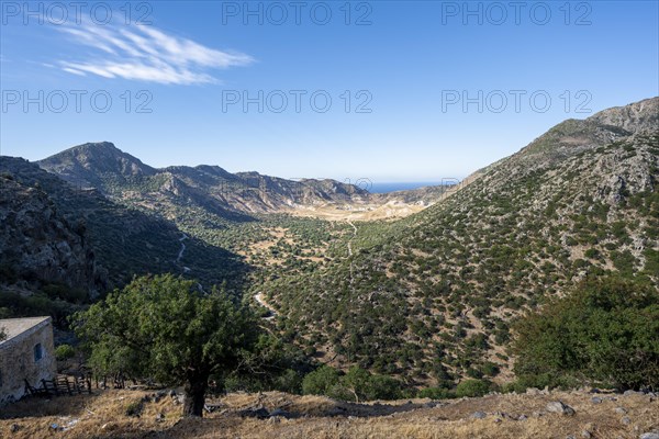 View into the caldera