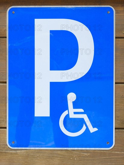 Disabled parking space