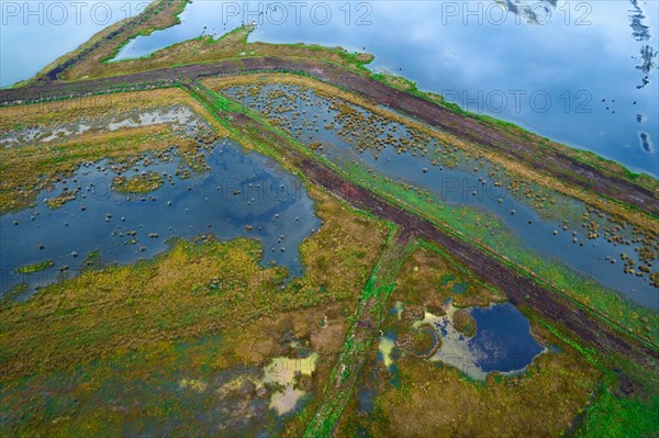 Moor aerial view