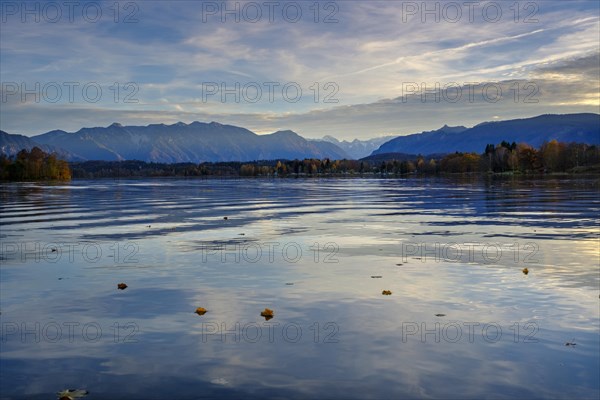 Sunset near Uffing am Staffelsee