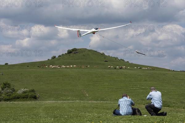 Glider at the Doernberg