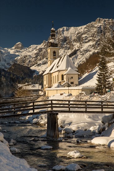 Parish Church of St. Sebastian with Ramsauer Ache