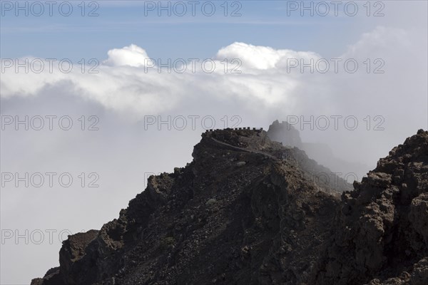 Clouds in Caldera de Taburiente