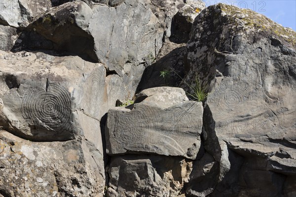 Rock inscriptions