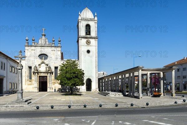 XV century Aveiro Cathedral and Churchyard Cross of St. Dominic