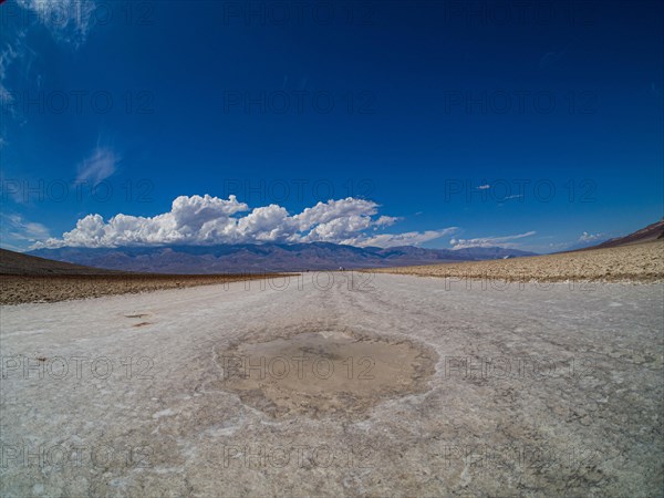 Salt crust in Badwater Basin