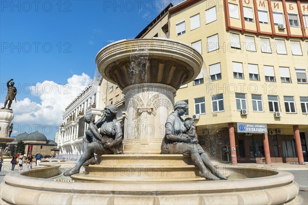 Olympias Monument and Fountain