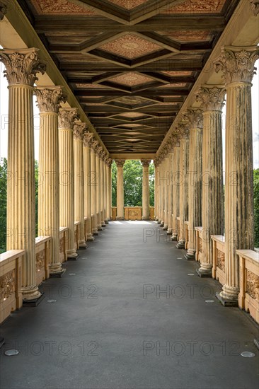 The Belvedere on the Pfingstberg in Potsdam