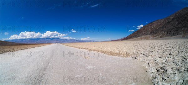 Salt crust in Badwater Basin