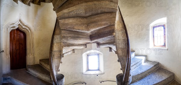 Double spiral staircase