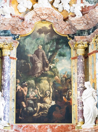 Altarpiece on the high altar