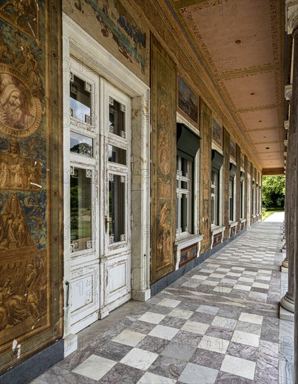 The Marble Palace in the New Garden in Potsdam