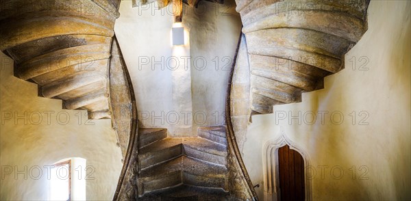 Double spiral staircase