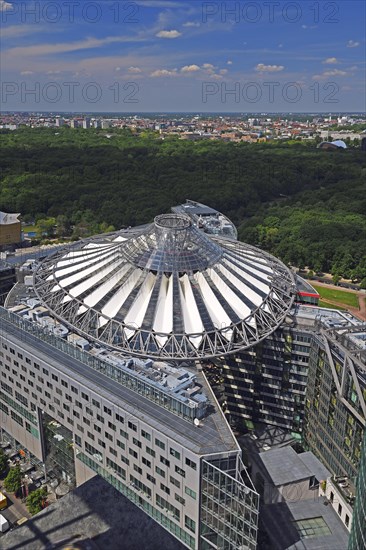 Roof of the Sony Center