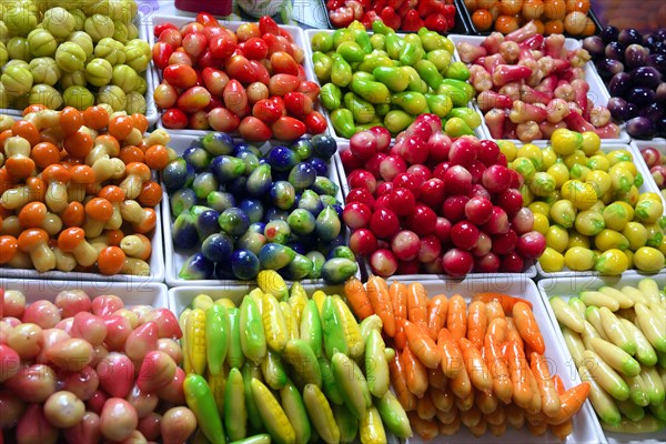 Colorful sweets made of pure sugar