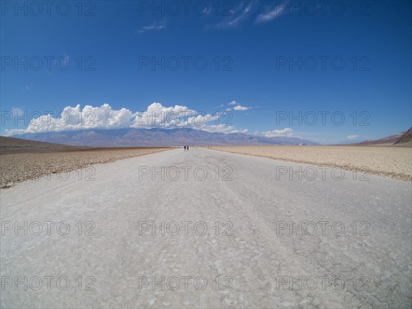 Salt crust in Badwater Basin