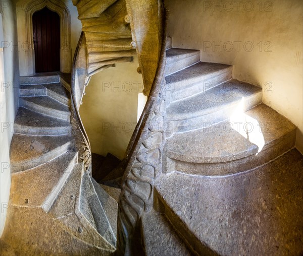 Double spiral staircase