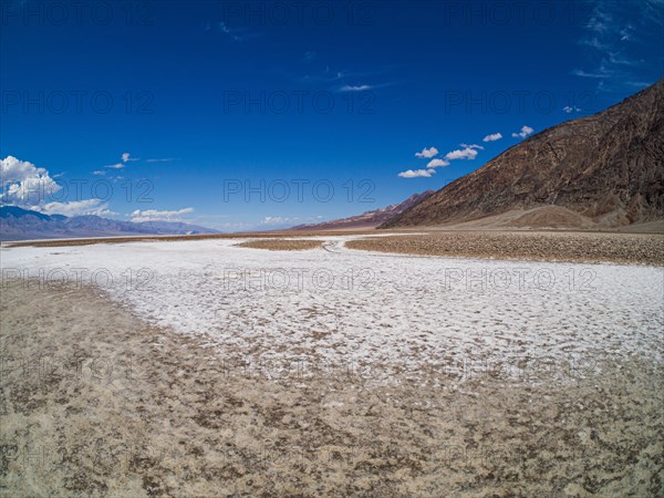 Salt crust in Badwater Basin