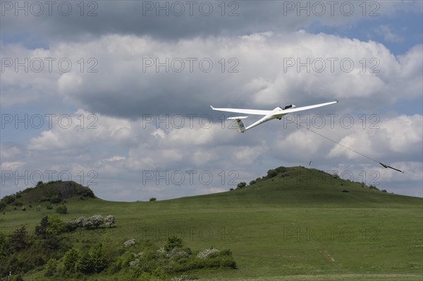 Glider at the Doernberg