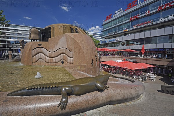 Weltkugelbrunnen