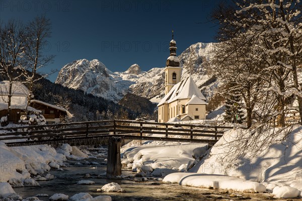 Parish Church of St. Sebastian with Ramsauer Ache