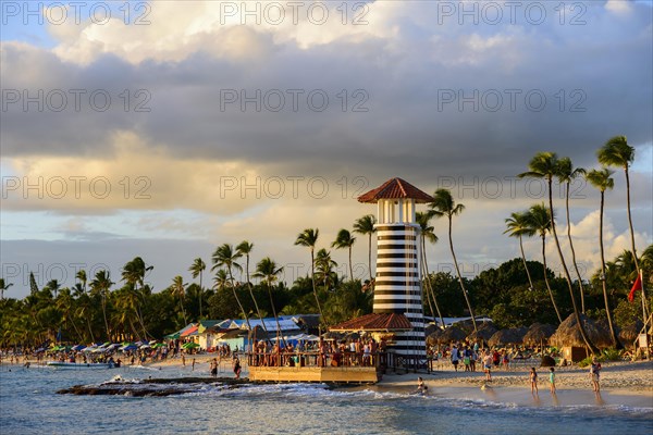 Lighthouse in the evening light