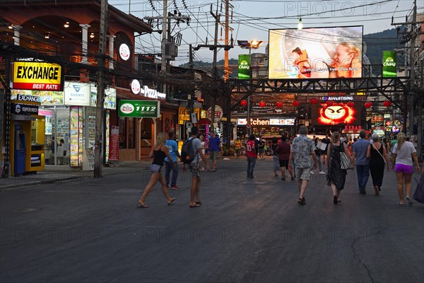 Tourists on Bangla Road