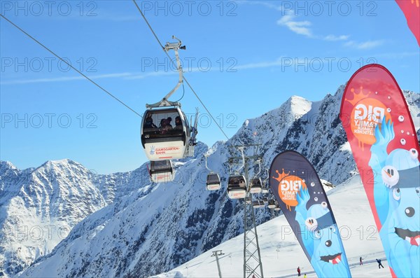 Glacier ski area