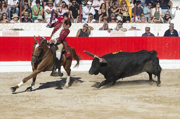 Bullfight in Alcochete