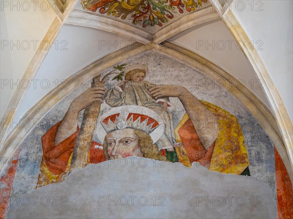 Emperor Frederick III with portrait-like features and Styrian ducal hat