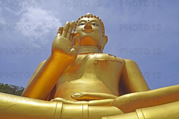 Sitting Golden Buddha