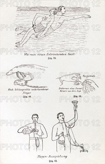 First aid in cases of misfortune