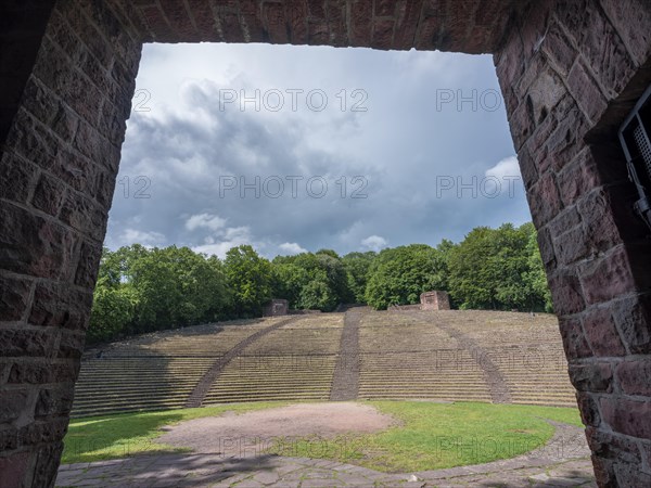 Entrance to the Thing site on the Heiligenberg