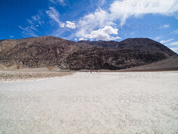 Salt crust in Badwater Basin