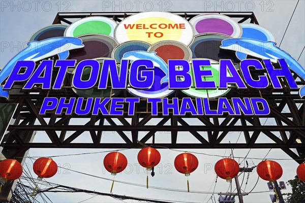 Sign and entrance to Bangla Road