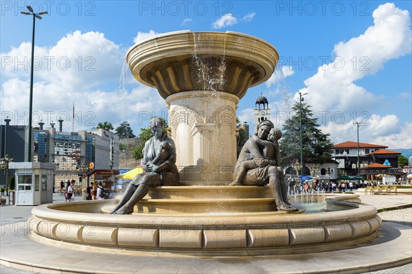 Olympias Monument and Fountain