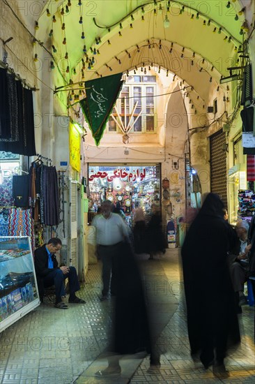 People and shops