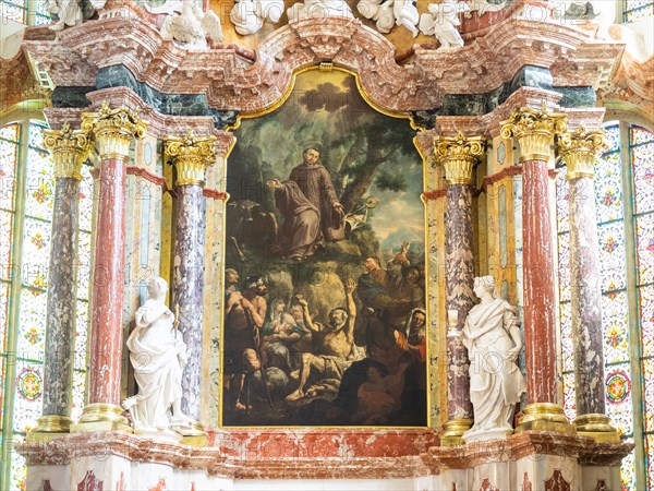 Altarpiece on the high altar