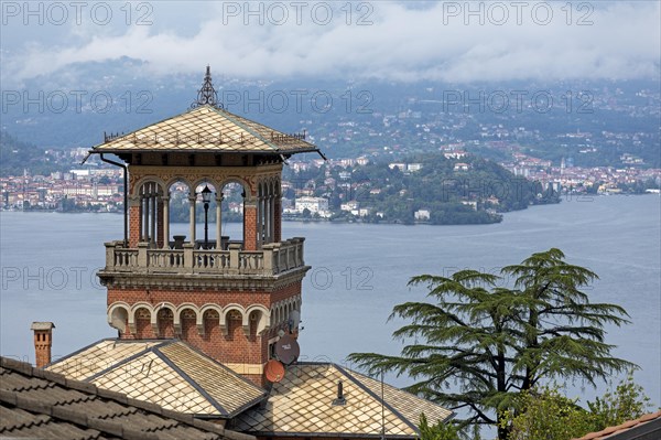 Tower of a villa