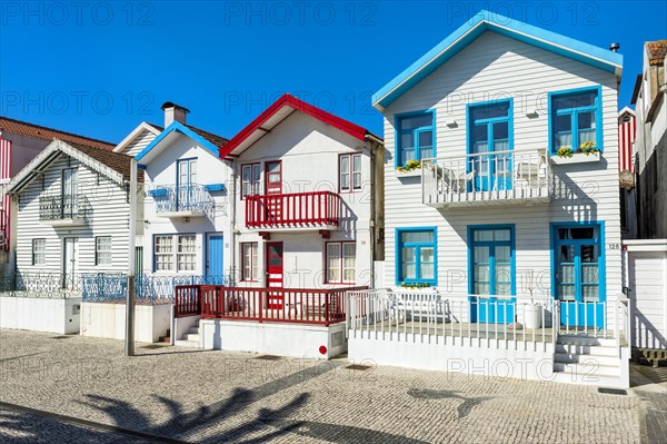 Palheiros typical houses