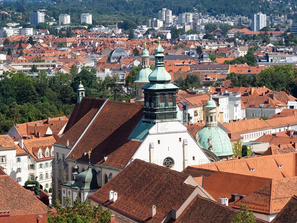 View of the cathedral from the Schlossberg