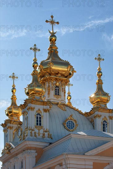 The Church of Peter and Paul in the Great Peterhof Palace