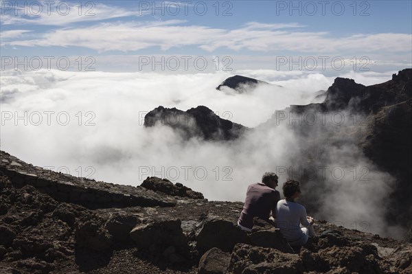 Clouds in Caldera de Taburiente