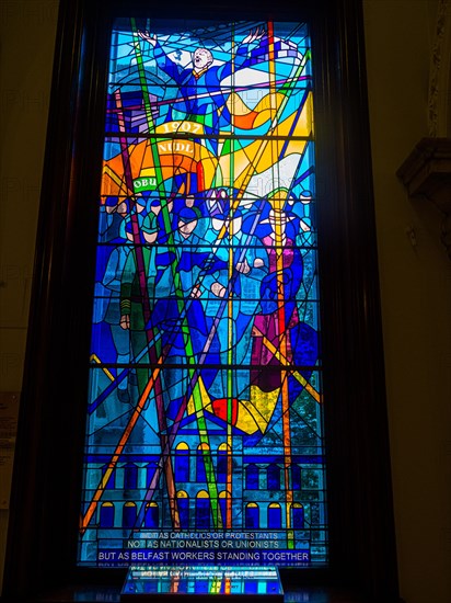 Stained glass window