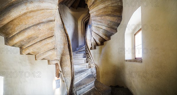 Double spiral staircase