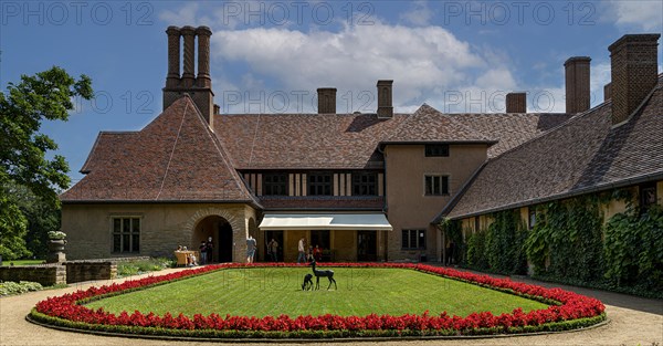 Cecilienhof Palace in the New Garden in Potsdam